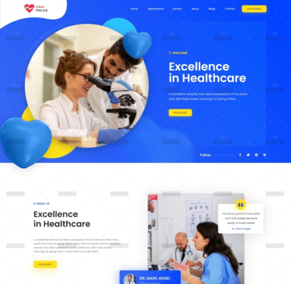 Site Consultório Premium