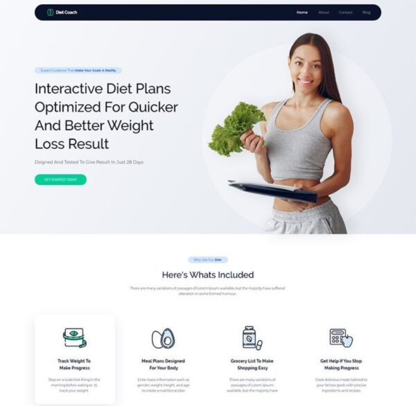 Site Nutricionista