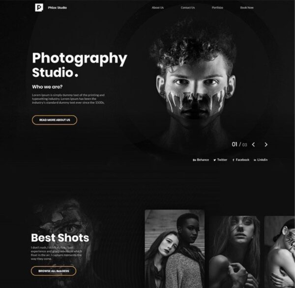 Site Profissional Fotos